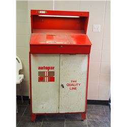 2 PIECE AUTO PAR DISPLAY CABINET