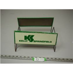 KELLY SPRINGFIELD TIRE DISPLAY RACK (9 1/2 X 11 IN WIDE)