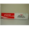 Image 1 : METAL COKA COLA INSERT (10 W X 48 IN LONG)