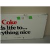 Image 2 : METAL COKA COLA INSERT (10 W X 48 IN LONG)