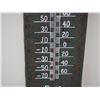 Image 4 : VINTAGE THE FREEPASS WESTERN CANADA GREATES NEWSPAPER THERMOMETER (8 1/4 X 39 IN LONG) (TOUCHED UP)