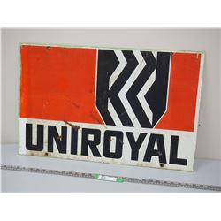 UNIROYAL METAL SIGN (18X28)