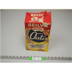 VINTAGE OGILUIE MINUTE OAT CARBOARD BOX