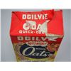 Image 2 : VINTAGE OGILUIE MINUTE OAT CARBOARD BOX