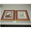 Image 1 : (2) EATONS PICTURES IN FRAMES (2X THE MONEY) (12 1/2 X 15 1/2 IN LONG)