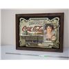 Image 1 : COCA COLA MIRRORED PICTURE IN FRAME (21 X 27)