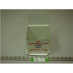 IMPERIAL CONE COMPANY METAL ICE CREAM HOLDER