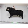 Image 1 : VINTAGE BULL FIGURINE (9 X 13 IN LONG)