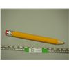 Image 1 : LARGE WOODEN PENCIL (12 1/2 IN LONG) X (1 IN THICK)