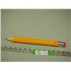 Image 2 : LARGE WOODEN PENCIL (12 1/2 IN LONG) X (1 IN THICK)