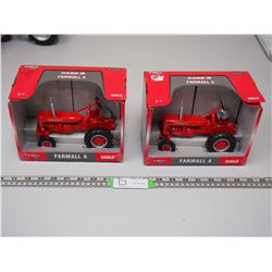 2X THE MONEY/ ERTC FARMWALL A TOY TRACTORS (NEW IN BOX) 1/16 SCALE
