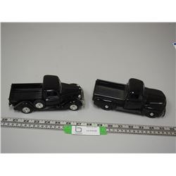 2X THE MONEY/ 1937 & 48 FORD TOYTRUCKS (BOTH 7 1/2 IN LONG)