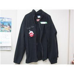 COCA COLA JACKET (LARGE) (ZIPPER NEEDS SOME WORK)