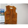 Image 1 : LEATHER VEST WITH TASSLES (SIZE SMALL?)