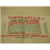 Image 6 : CINDERALL FLOUR BAG (VINTAGE) 100 LB (HAS SIGNATURES ON IT)