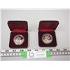 Image 1 : (2X THE MONEY/ CANADA 1983 DOLLAR COINS (2) UNIVERSIADE EDMONTON BOTH IN THE SAME CASES