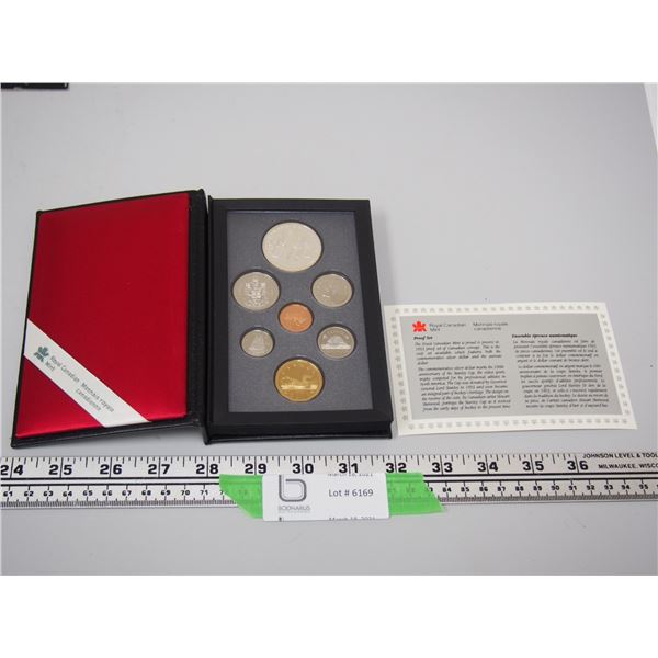 SILVER DOLLAR COIN IN CASE