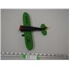 Image 2 : LIBERTY CLASSIC JOHN DEERE TRAVEL AIR AIRPLANE METAL TOY LIMITED EDITION (7 1/2 LONG X10 3/4 IN WIDE