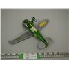 Image 3 : LIBERTY CLASSIC JOHN DEERE VEGA PLANE METAL TOY LIMITED EDITION (7 1/2 LONG X 10 3/4)