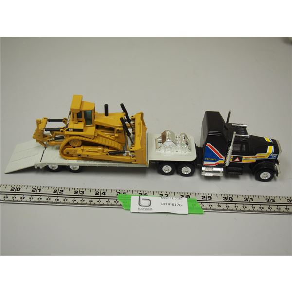 JOAL? MADE IN SPAIN CATERPILLAR DION WITH SEMI & TRAILER MADE IN SPAIN