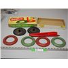 Image 1 : VINTAGE OUTDOOR QUOITS RING TOSS GAME WITH ORIGINAL BOX