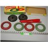 Image 3 : VINTAGE OUTDOOR QUOITS RING TOSS GAME WITH ORIGINAL BOX