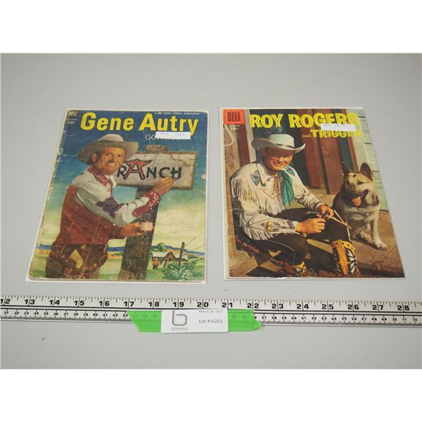 2X THE MONEY / VINTAGE GENE AUTRY & ROY ROGERS COMICS