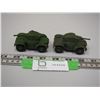Image 3 : 2X THE MONEY/ DINKY TOYS ARMOURED CARS