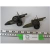 Image 3 : DINKY TOYS? BRITIANS LTD ENGLAND TOY ARMY CANNONS (2X THE MONEY)
