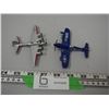 Image 1 : (2) TOY METAL PLANES MADE IN CHINA (2X THE MONEY)