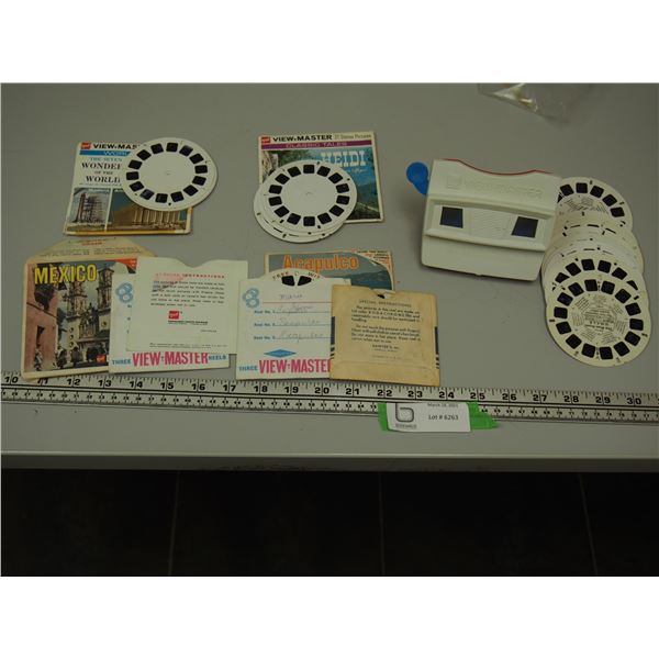VIEWMASTER & MANY REELS