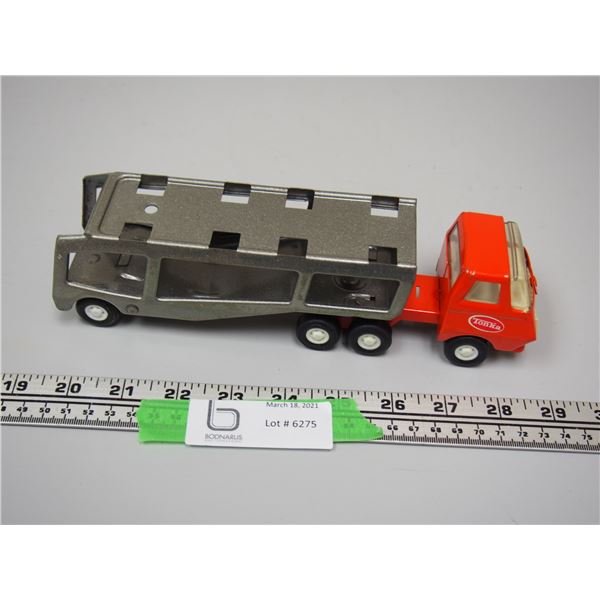 TONKA TRUCK AND TRAILER CAR HAULER