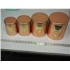 Image 1 : TIN CANASTERS (COMPLETE SET 4)