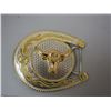 Image 2 : LARGE COWBOY BELT BUCKLE