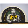 Image 2 : SHAFTEBURY BREWING CO WOODEN ADVERTISING SIGN (19 1/2 X 24 IN LONG)