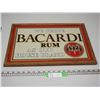 Image 1 : BACARDO MIRROR ADVERTISING SIGN (13 X 19 IN LONG)