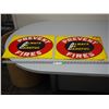 Image 1 : PREVENT FIRES TIN SIGN (2X THE MONEY) (15X17 IN LONG)