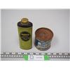 Image 1 : (2) VINTAGE TINS BAPCO PURE PUTTY, PALMOLINE AFTER SHAVING TALC