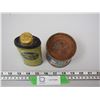 Image 2 : (2) VINTAGE TINS BAPCO PURE PUTTY, PALMOLINE AFTER SHAVING TALC