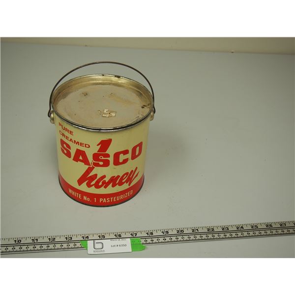 VINTAGE SASCO PURE HONEY TIN