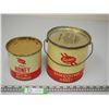 Image 1 : 2X THE MONEY/ VINTAGE HONEY TINS