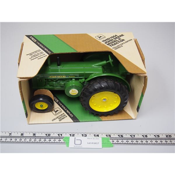 JD MODEL R COLLECTOR EDITION SERIES II NIB 1/16 SCALE