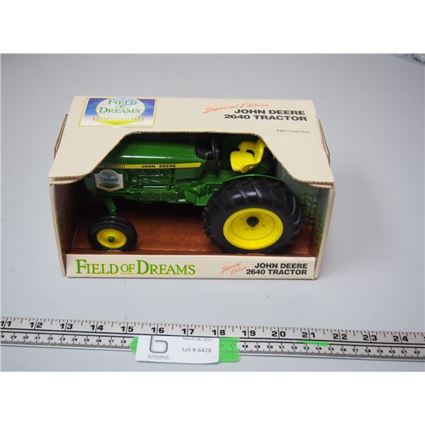 JD 2640 SPECIAL DEITION FEILD OF DREAMS NIB 1/16 SCALE