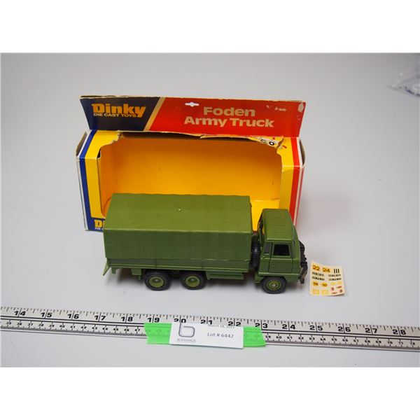 DINKY FODEN ARMY TRUCK NIB  #668 1976
