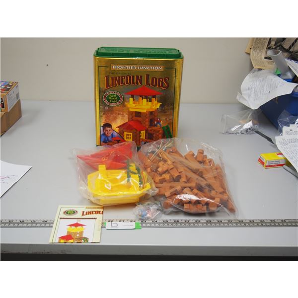 ORIGNAL LINCOIN LOGS NIB