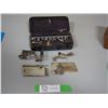 Image 2 : Vintage Singer Sewing Machine Accessories in Vintage Singer Metal Box