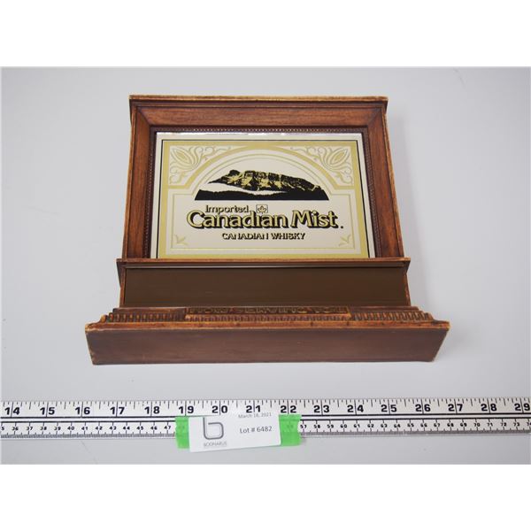 IMPORTED CANADIAN MIST CANADIAN WHISKEY (WALL HANGING) (9X9 IN)