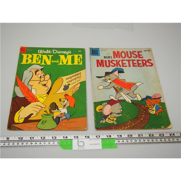 2X THE MONEY Doll 10C Comics (2) 1954 & 1958