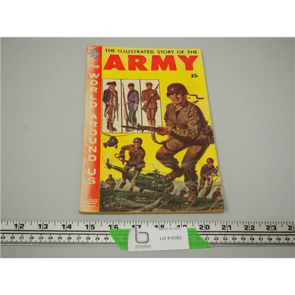 The Illustrated Story of the Army 25X Comic 1959