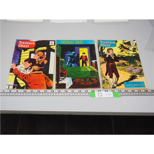 3X THE MONEY - 1966-1967 Treasure Chest Comics (3)